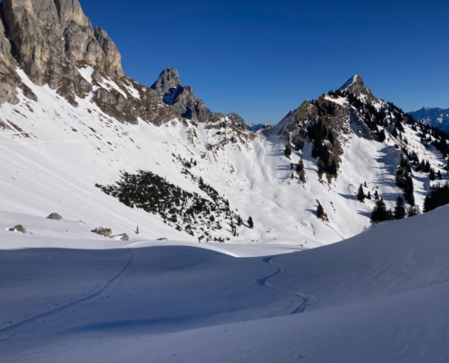 (4) Skitour Hahnenkamm und Kellenspitzrunde
