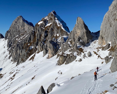 (7) Skitour Hahnenkamm und Kellenspitzrunde